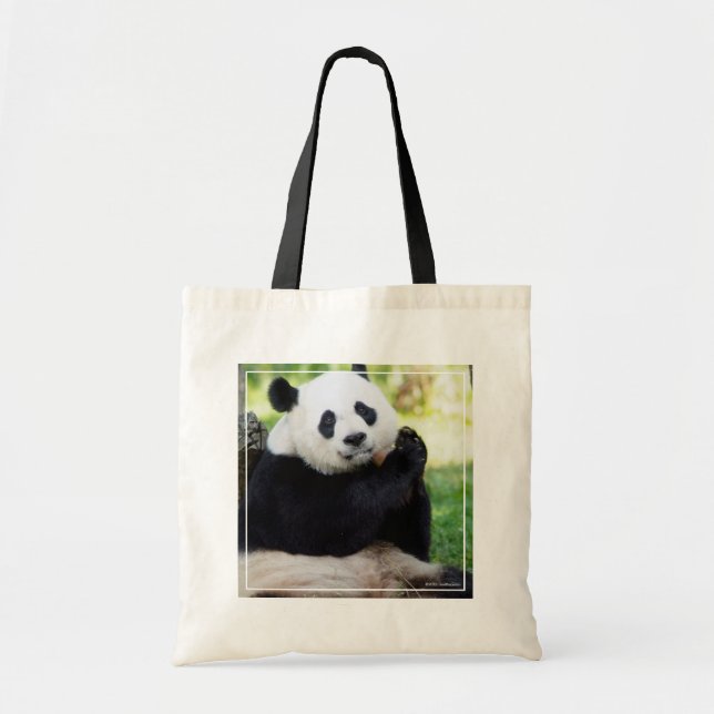 Giant Panda Sitting Tragetasche (Vorne)