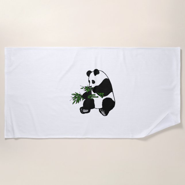 Giant Panda Strandtuch (Vorderseite)
