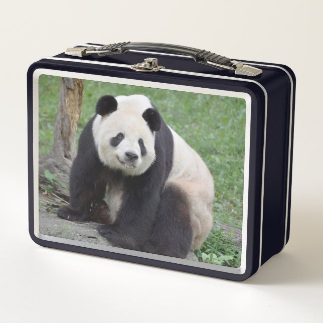 Giant Panda Tian Tian Metal Lunchbox (Vorderseite)