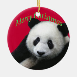 Giant Panda Weihnachtsschmuck