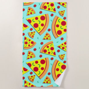 Giant Pepperoni Pizza Pie Slices Strandtuch