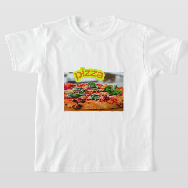 Giant Pizza Image - Massive Delicious Food  T-Shirt (Ablage )