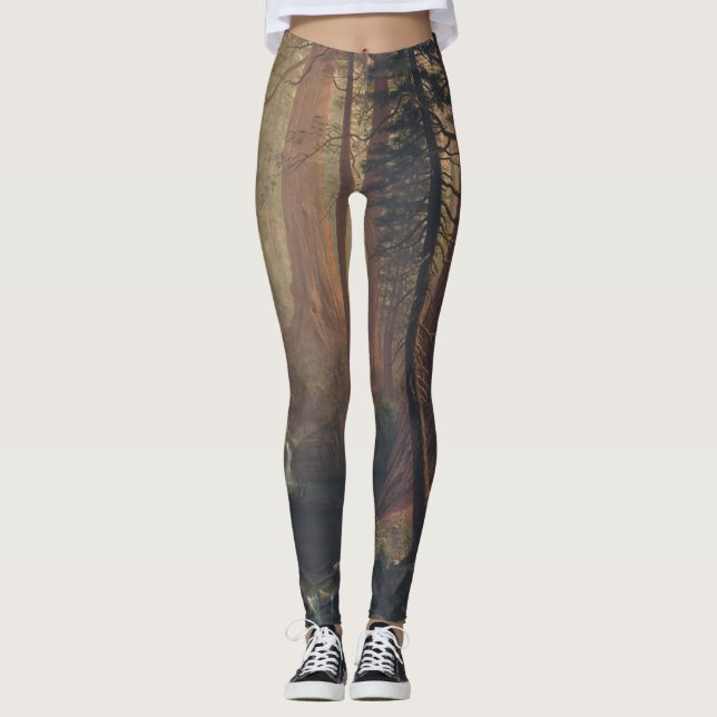 Giant Redwood Trees of California Leggings (Vorderseite)