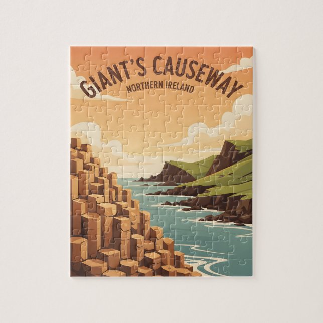 Giant’s Causeway Nordirland Puzzle (Vertikal)