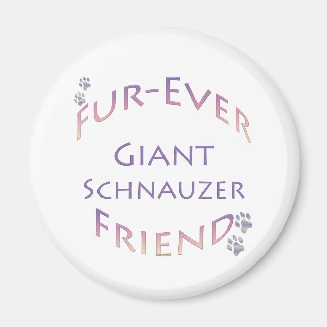 Giant Schnauzer Furever Magnet (Vorne)