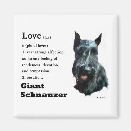 Giant Schnauzer Gaben Magnet