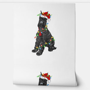 Giant Schnauzer Lover Xmas Santa Giant Schnauzer C Tapete