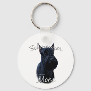 Giant Schnauzer Mama 2 Schlüsselanhänger
