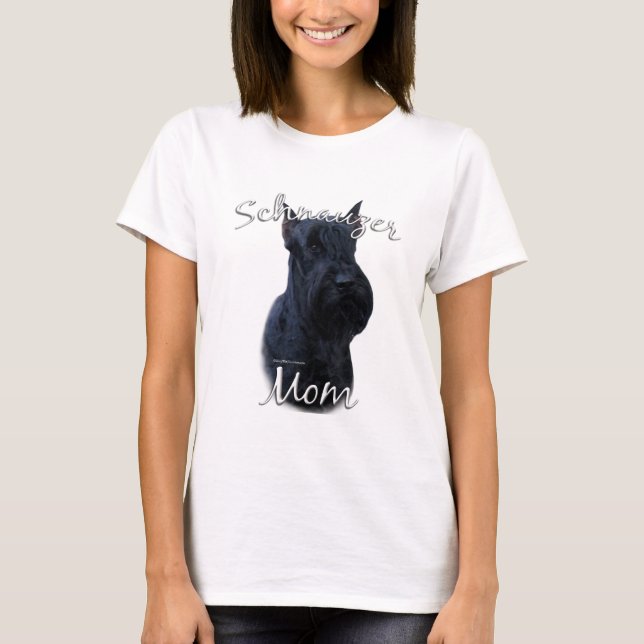 Giant Schnauzer Mama 2 T-Shirt (Vorderseite)