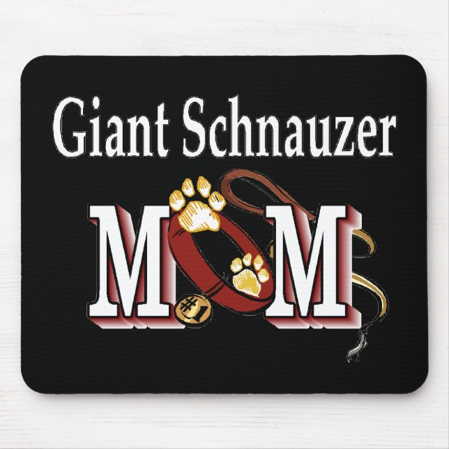 Giant Schnauzer MAMA Geschenke Mousepad (Vorne)