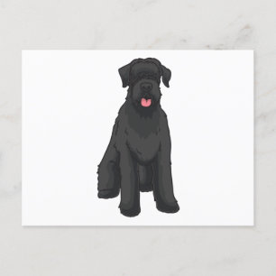Giant Schnauzer Postkarte