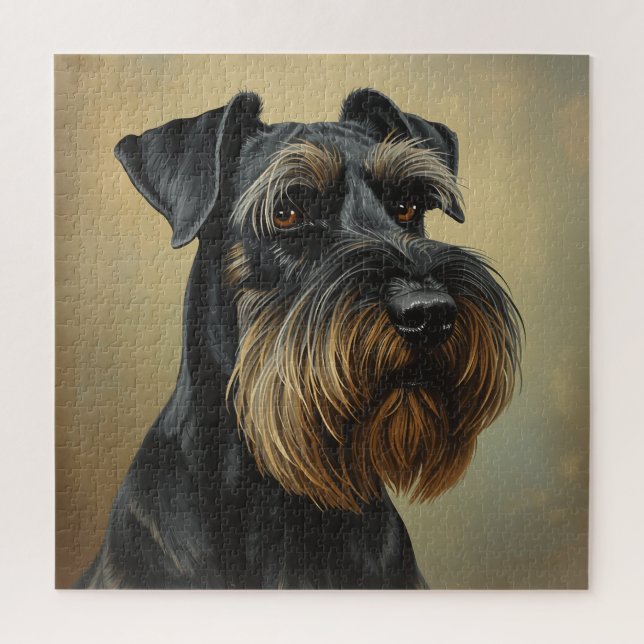 Giant Schnauzer Puzzle (Vertikal)