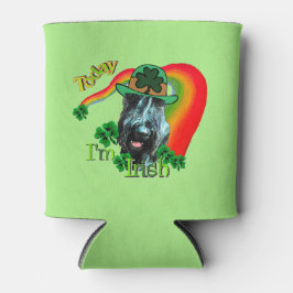 Giant Schnauzer St Patricks Day Dosenkühler