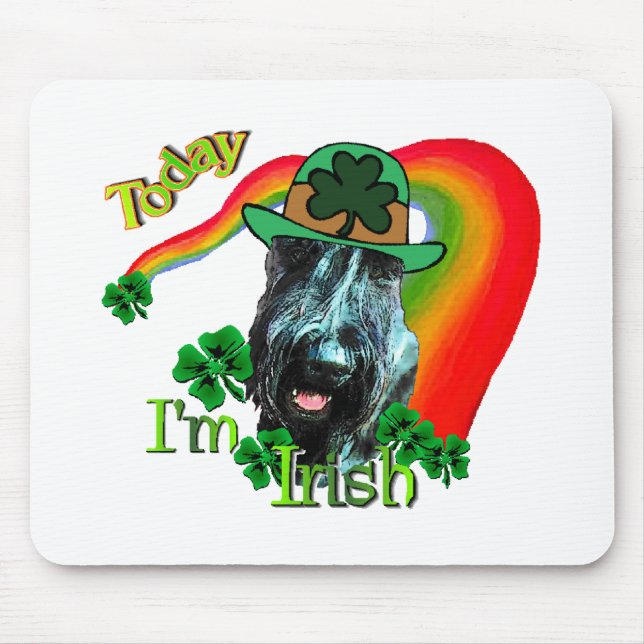 Giant Schnauzer St Patricks Day Mousepad (Vorne)