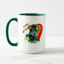 Giant Schnauzer St Patricks Day Tasse
