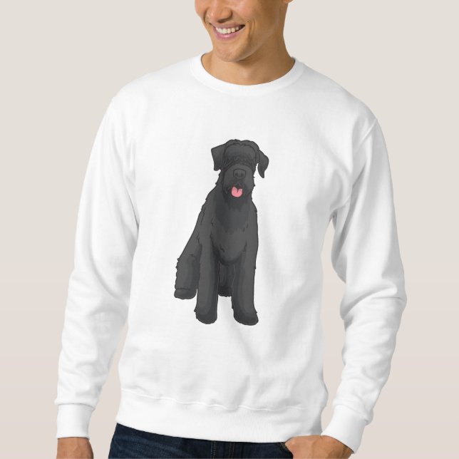 Giant Schnauzer Sweatshirt (Vorderseite)