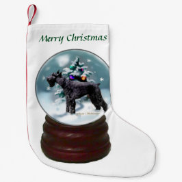 Giant Schnauzer Weihnachten Kleiner Weihnachtsstrumpf