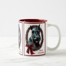 Giant Schnauzer Weihnachtsgeschenke Zweifarbige Tasse