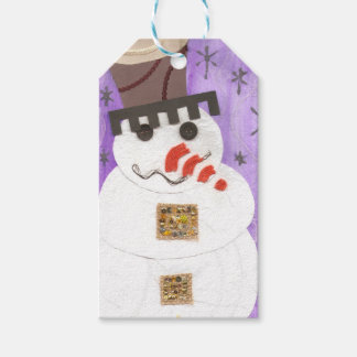 Giant Snowman Gift Tags Geschenkanhänger