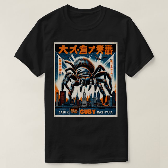 Giant Spider T-Shirt (Design vorne)