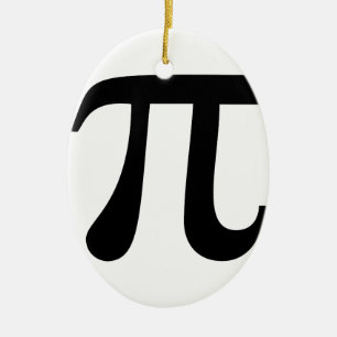 Giant-Symbol "Pi" Keramikornament