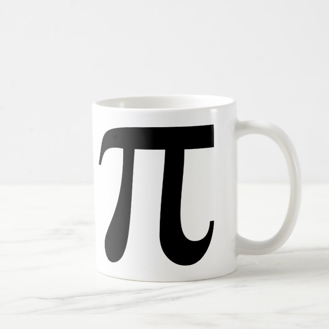 Giant-Symbol "Pi" Tasse (Rechts)