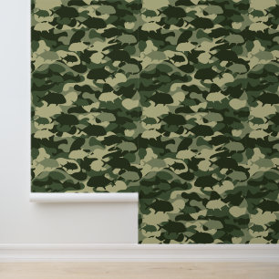 Giant trevally - Ulua-Tarnmuster Tapete