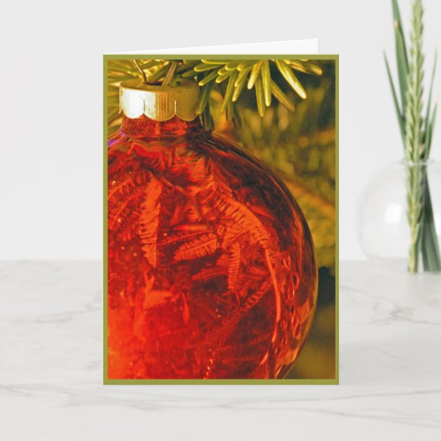 Giant Weihnachtsschmuck " Kostüm Feliz Navidad!" Feiertagskarte (Vorderseite)