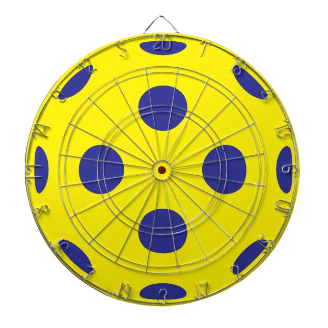 Giant yellow pickleball dartboard game dartscheibe (vorne)