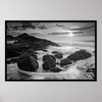 Giants Causeway B&W