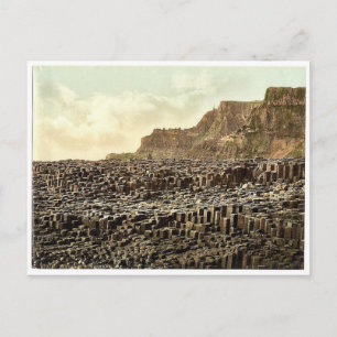 Giant's Causeway. Co. Antrim, Irland klassisches F Postkarte