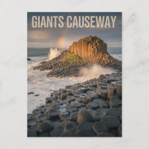 Giants Causeway Feiertagspostkarte