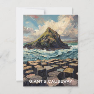 Giant's Causeway Irland Postkarte