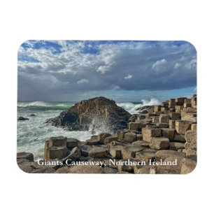 Giants Causeway + Moody Sky in Nordirland Magnet