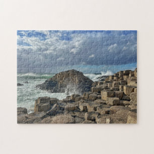 Giants Causeway + Moody Sky in Nordirland Puzzle