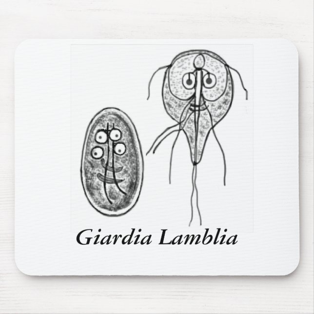 Giardia Lamblia Gov.ai, Giardia Lamblia Mousepad (Vorne)