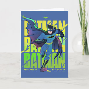 Gib Batman nie auf, der mit Grafik läuft Karte