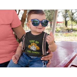 Gib das Kandy Halloween auf! Baby T-shirt