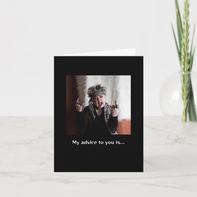 Gib deine Träume nicht auf! Karte (Vorderseite)