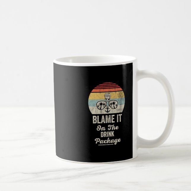 Gib dem Getränkepaket 4 die Schuld Kaffeetasse (Rechts)
