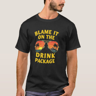 Gib dem Getränkepaket Vintage die Schuld T-Shirt