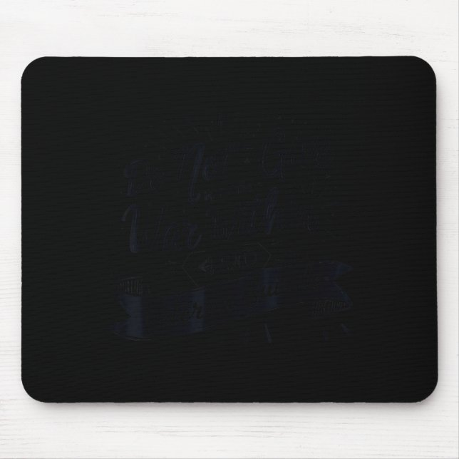 Gib dem Krieg in dir nicht nach Veteran Mousepad (Vorne)