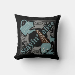 Gib den Kaffee rein! Kissen