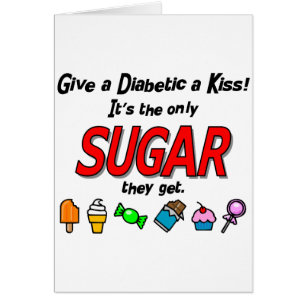 Gib Diabetiker einen Kuss