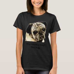 Gib einem Mops einen Kuss T-Shirt