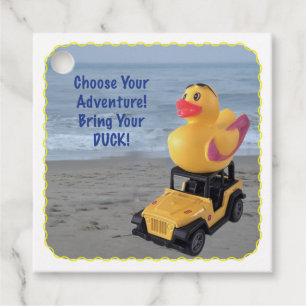 Gib einen Ducky mit diesem Tag. Du wurdest verduck Geschenkanhänger