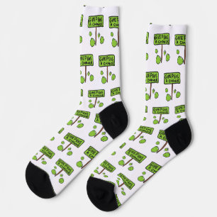 Gib Erbsen eine Chance Socken