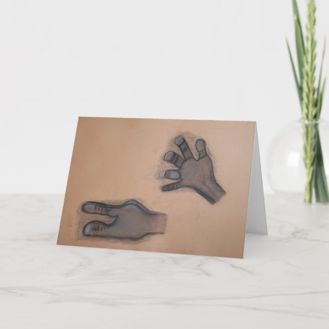 "Gib es dir..." Dankeskarte Karte (Vorderseite)