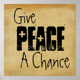 Gib Frieden eine Chance Poster