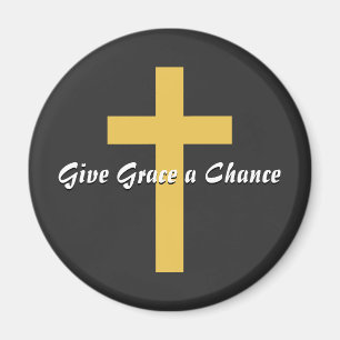 Gib Grace eine Chance Magnet